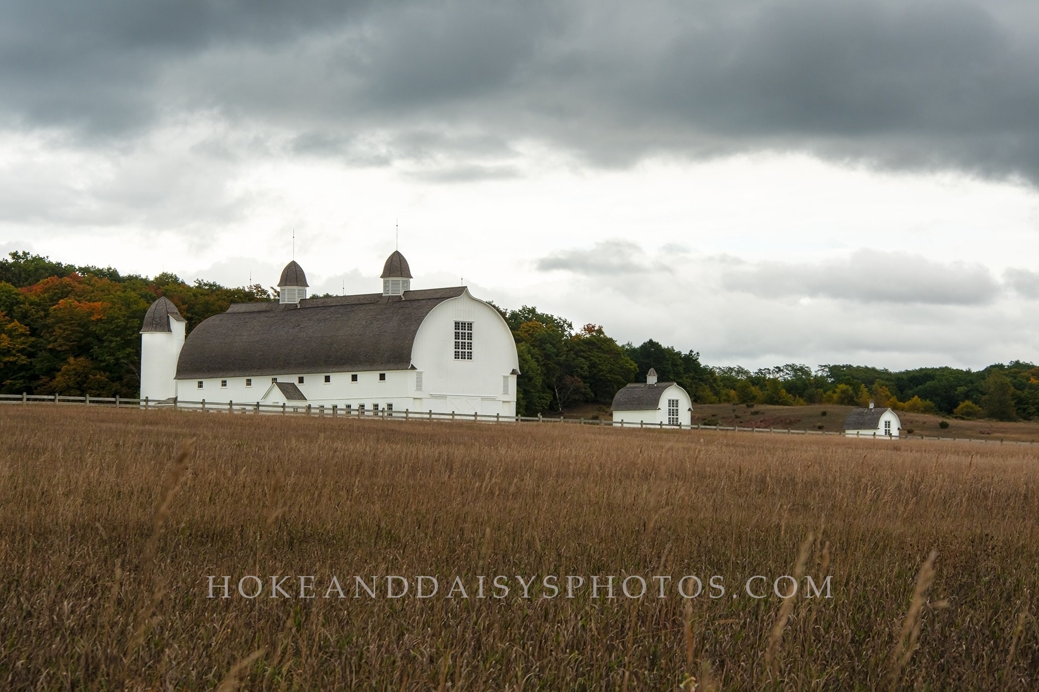 D.H. Day Farm Barn Print / Glen Arbor / Rural Michigan Landscape