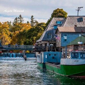 Iconic Fishtown Print aka Leland, Michigan / Fishing Vessel Joy / Michigan Photography