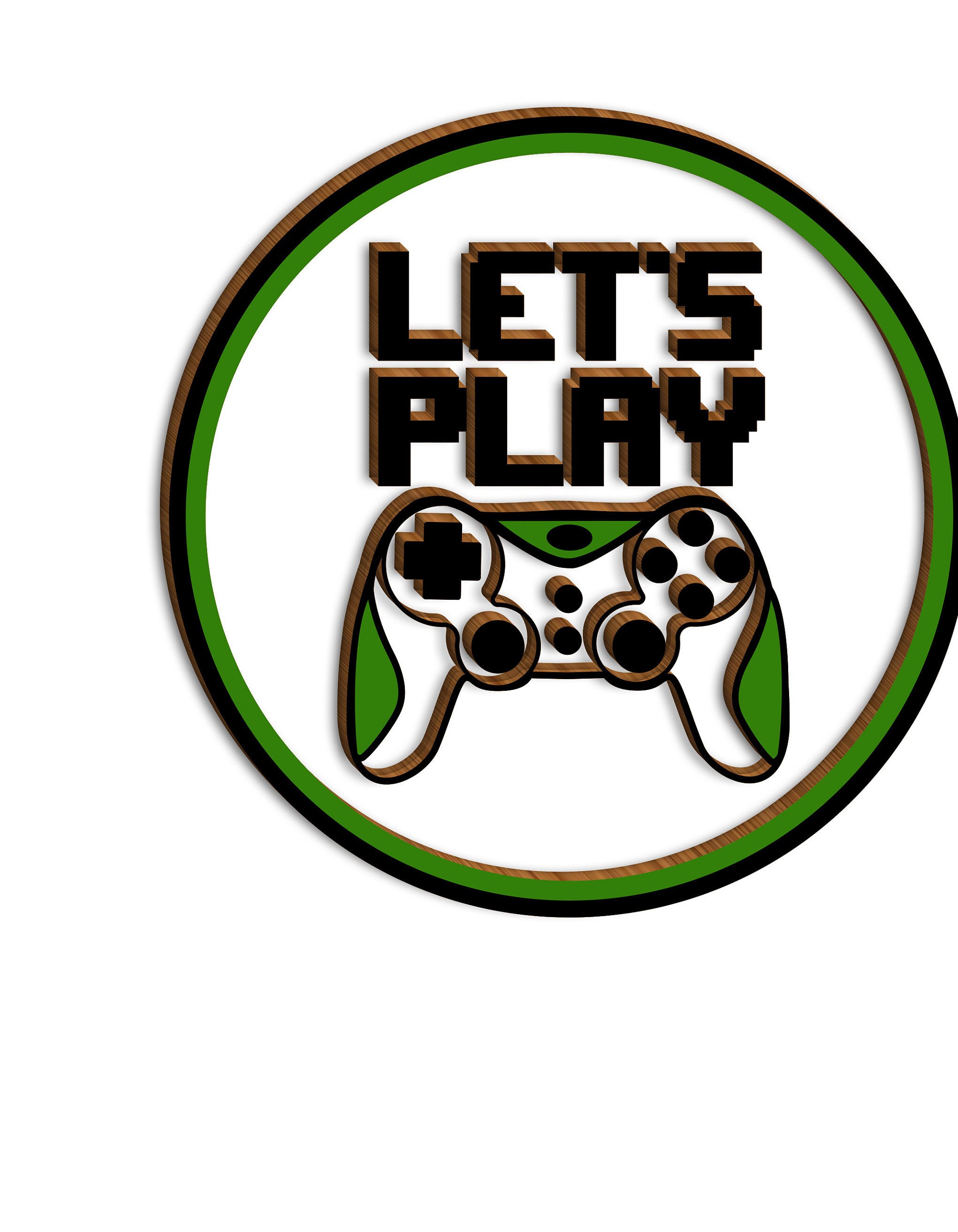 Set of 4 gaming prints gamer 3d poster gamer canvas art Etsy