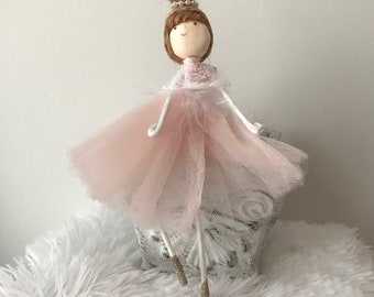 Ballerina Ornament, Hanging Ballerina, Angel Ornaments, Christmas Tree Ornament, Handmade Christmas, Christmas Fairy, Nutcracker, Christmas