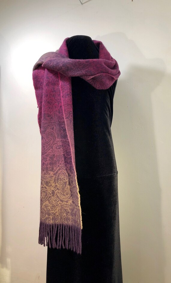 Magenta Super Soft Cashmere Scarf