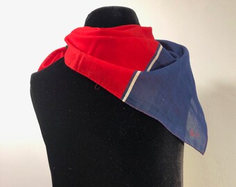 【よつぼし★様リクエスト】664 Vera Neumann プレート 3枚 Vera - Vintage Made in Japan - A Stylish Red and Blue Cotton