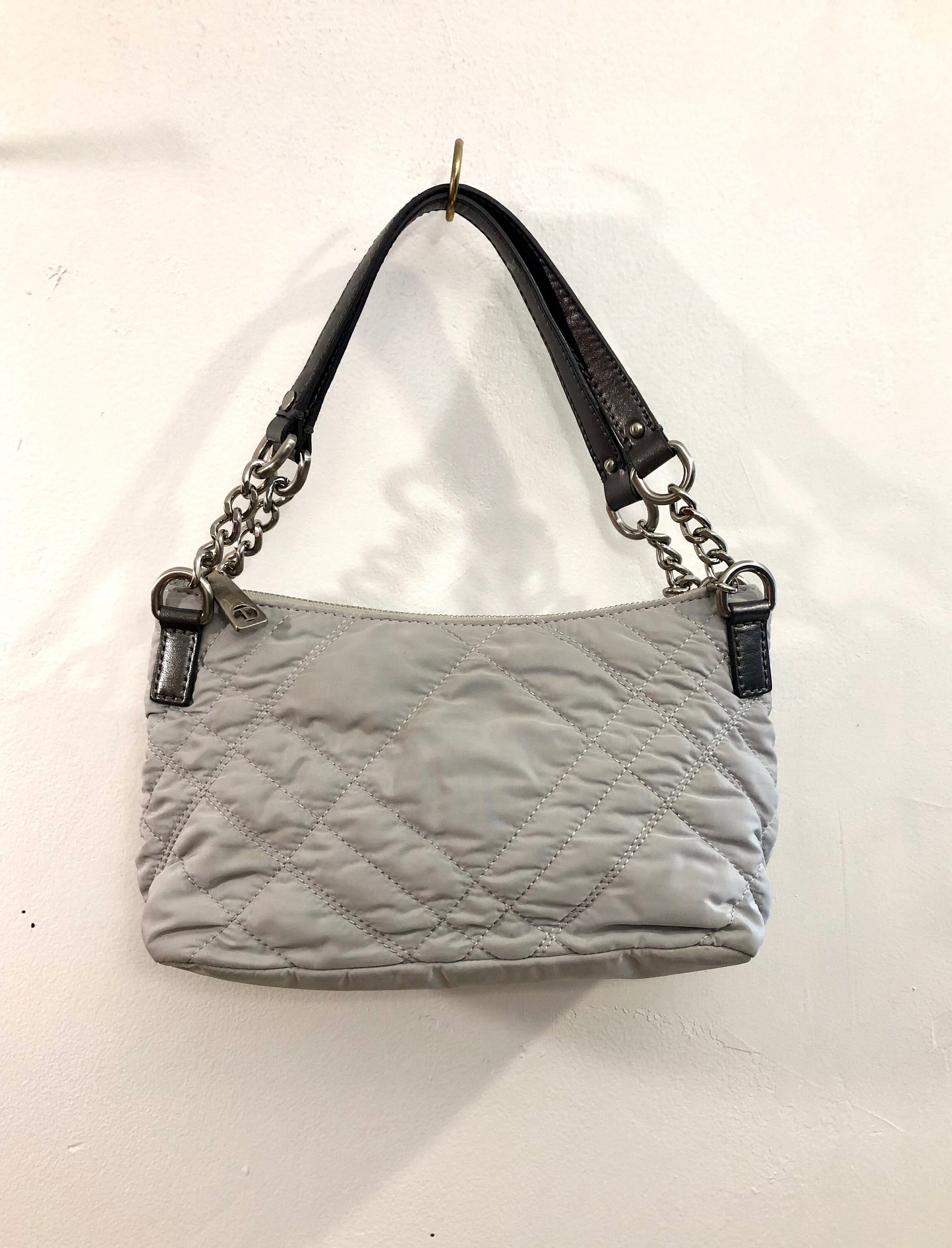 bolso acolchado tela