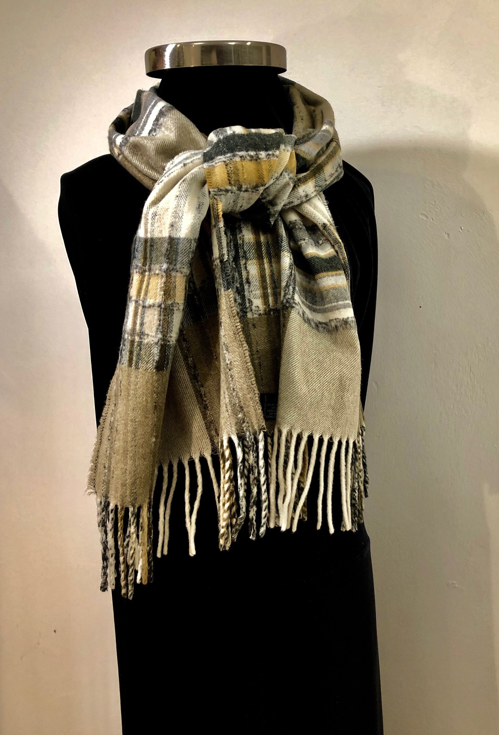 fraas plaid scarf