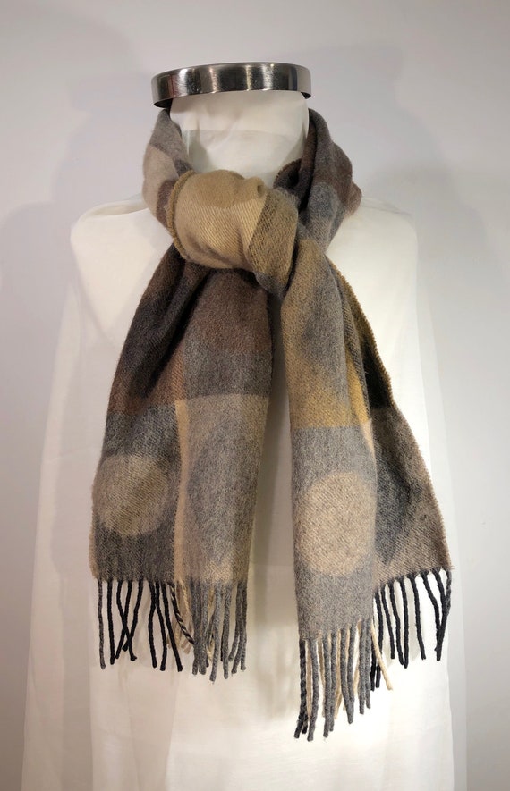 A Cashmere like soft wool Beige and Pearly Gray B… - image 3