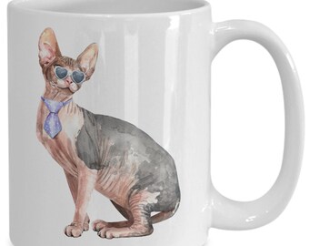 SPHYNX CAT Fridge Magnet Novelty Gift Present I/'M HAPPILY OWNED BY A