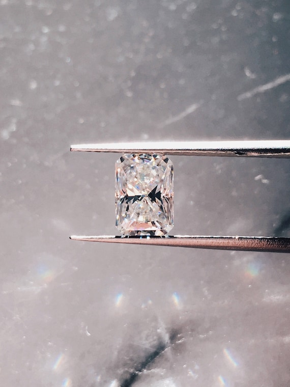 Radiant Crushed Ice Zen Moissanite Etsy Radiant Crushed Ice Zen Moissanite Etsy