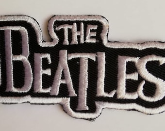 The Beatles Patch Iron On Embroidered Patch 8 cm x 4.4cm Top Quality Patch