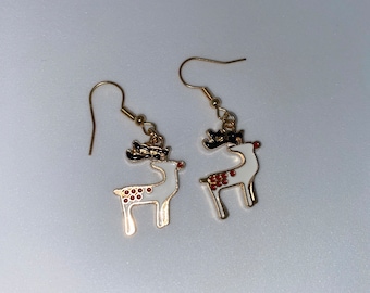 Reindeer Earrings