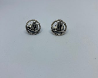 Sailboat Earring Studs