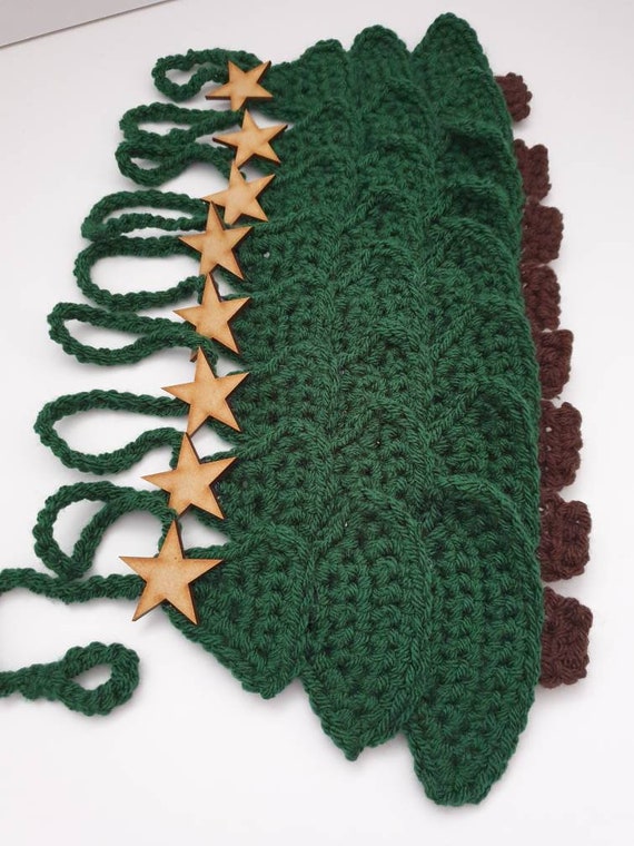Xmas Garland Bunting Crochet Christmas Decorations