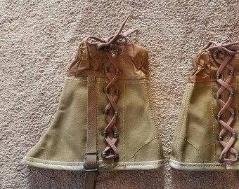 canvas boot covers