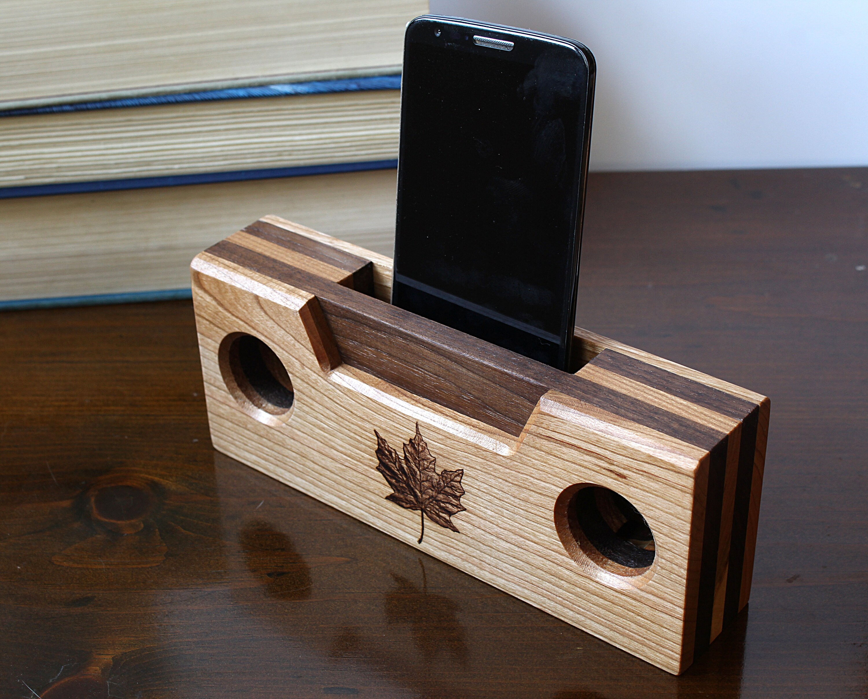 Passive Speaker Amplifier for Cell Phones Maple Leaf Etsy