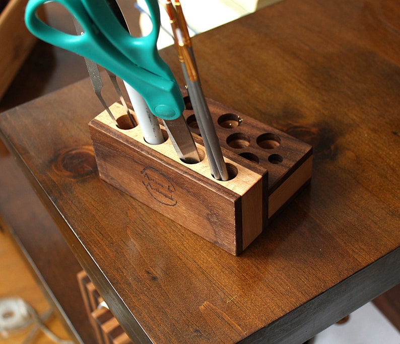 Combination Insect Pin & Tool Holder Handmade From Black Etsy