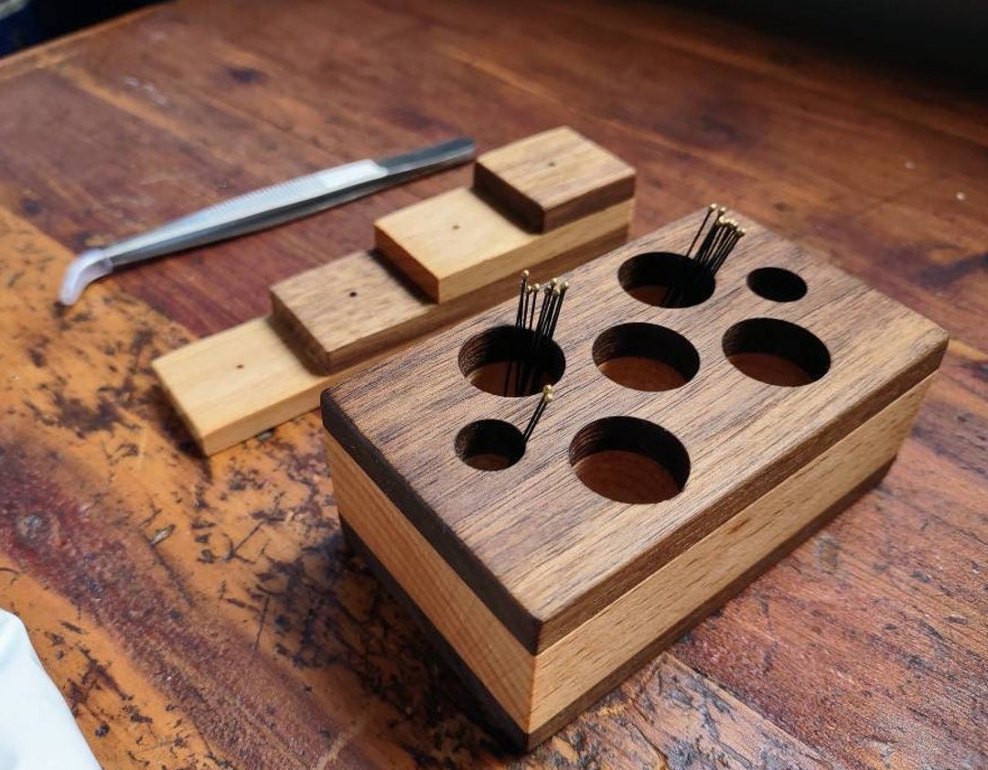 Insect Pinning Tools Handcrafted From Black Walnut and Beech Etsy