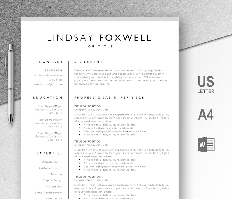 8 Cv Templates Curriculum Vitae Updated For 2020