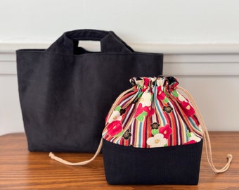 Kinchaku Tote Bag, Kinchaku Bag, Tote Bag - Etsy
