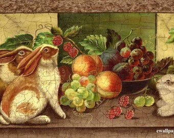 Bunny Wall Border Etsy