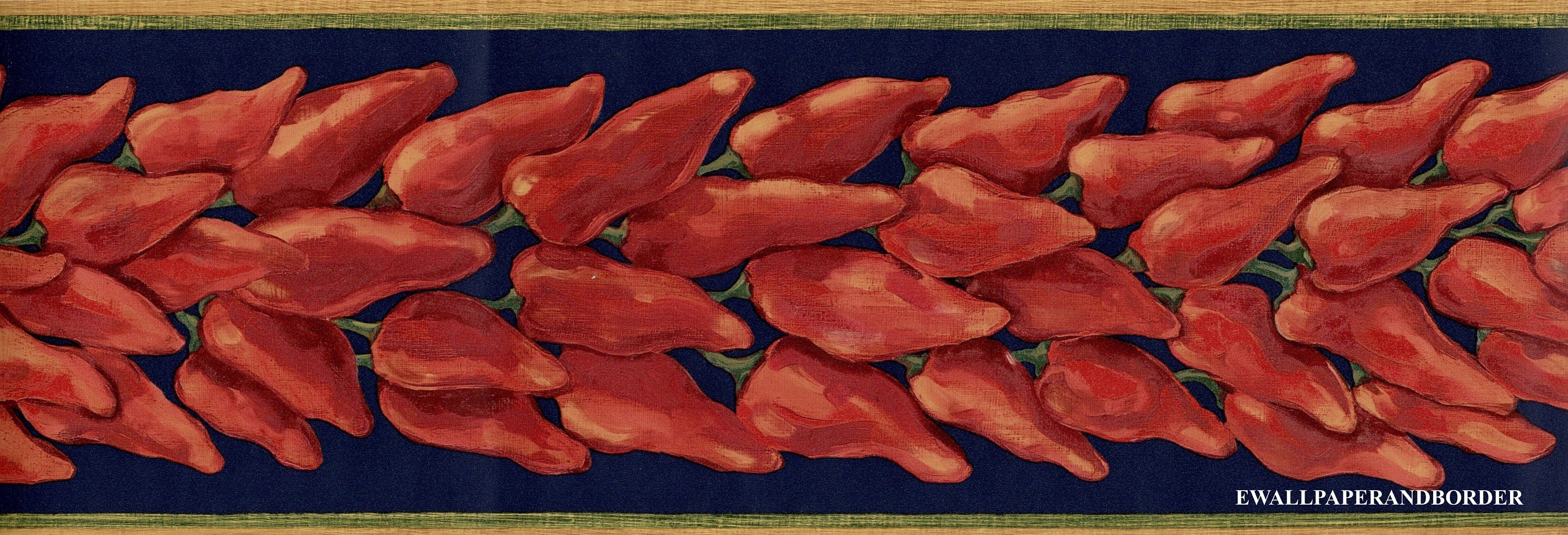 Red Hot Chili Peppers Wallpaper Border Red Cilli Wallpaper Etsy