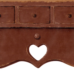 David Brown Carter Home Country Brown Die Cut Rustikale Küchenregal-Tapetenbordüre - Vorgeklebt - 15 'L x 6,6' B