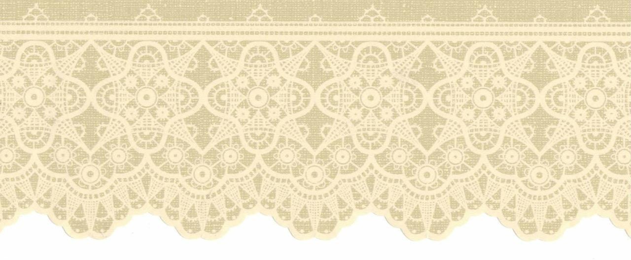 Lace Wallpaper Border Lace Trim Romantic Lace Wallpaper Art | Etsy