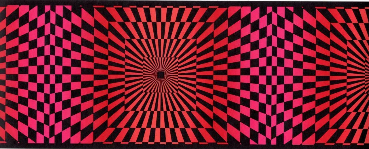 Red And Black Wallpaper Border