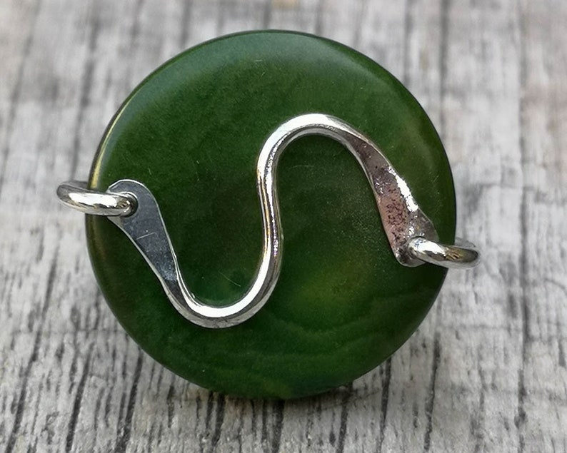 vegetable ivory River Ring vegetable ivory ring silver silver ring