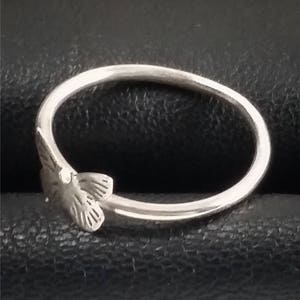 Sterling silver ring, silver ring, sterling silver ring, butterfly ring, silver, butterfly, handmade ring, ring image 3