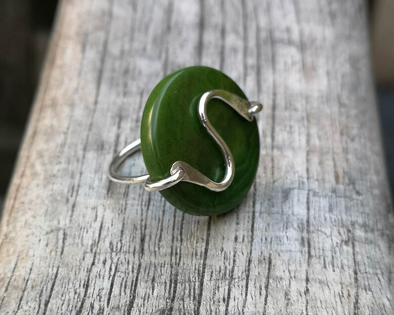 vegetable ivory River Ring vegetable ivory ring silver silver ring