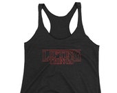 Funny Gym Shirt, Working Out Gift, Parody Gym Tank, Personal Trainer Tank Top, Lifting Things, Fitness Gift for Her, Personal Trainer Gifts