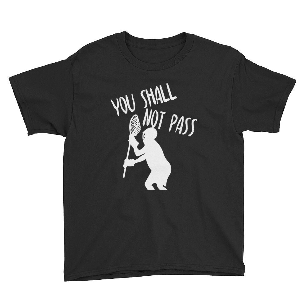 Youth Lacrosse Goalie Shirt LAX Goaltender Shirt You Shall Etsy