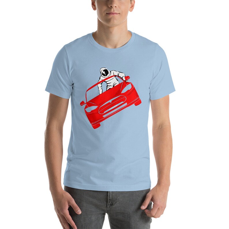 Tesla Starman Shirt Spacex Launch T-shirt Elon Musk Fanboy - Etsy