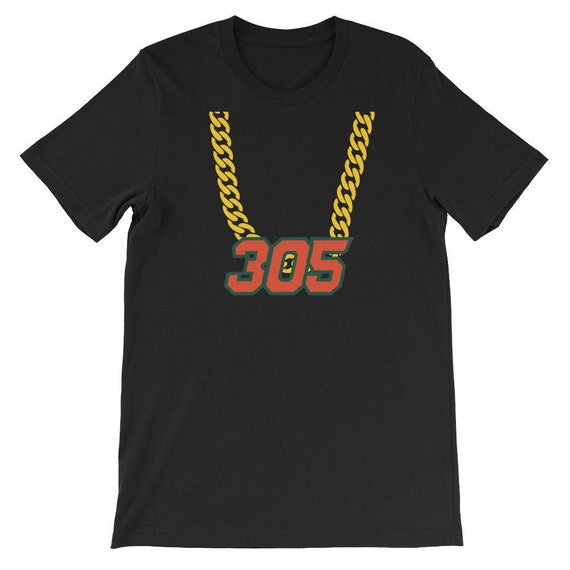 Miami Turnover chain Next level unisex t-shirt crew neck