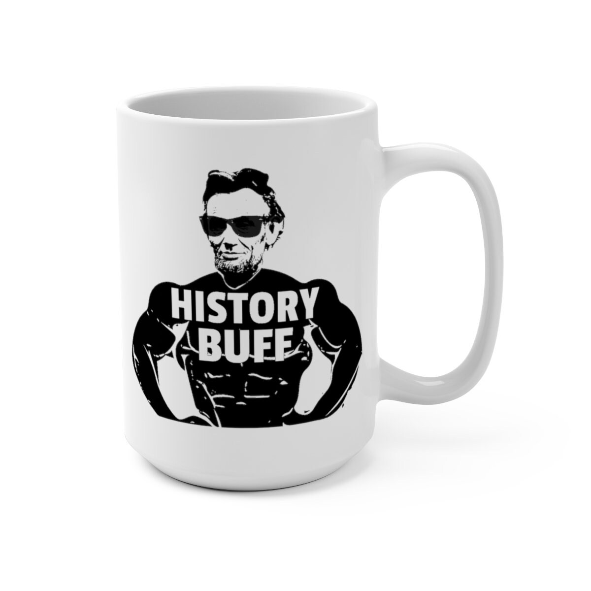 History Buff Gift for History Teacher Mug Funny Abe Lincoln Etsy España