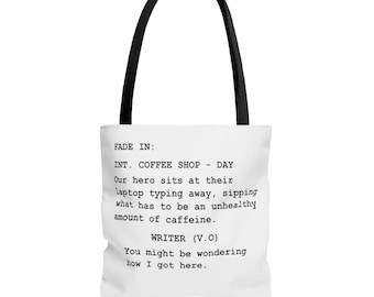 Screenwriter Tote Bag: Hollywood Script Gift