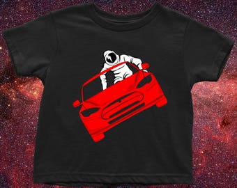 Toddler Starman Shirt | Future Scientists Shirt | Children of Spacex, Tesla, and Elon Musk Fans, Toddler Science Shirt, Nerdy Kid Gift
