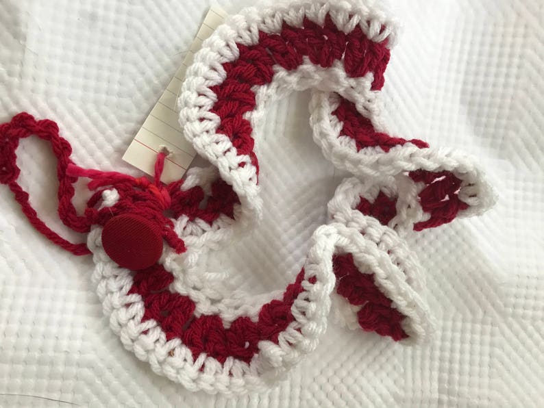 Handcrocheted Dog Collar Etsy