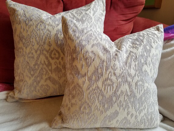 Chenille Pillow Pillow Cover 20x20 Decorative Pillow Cover Etsy