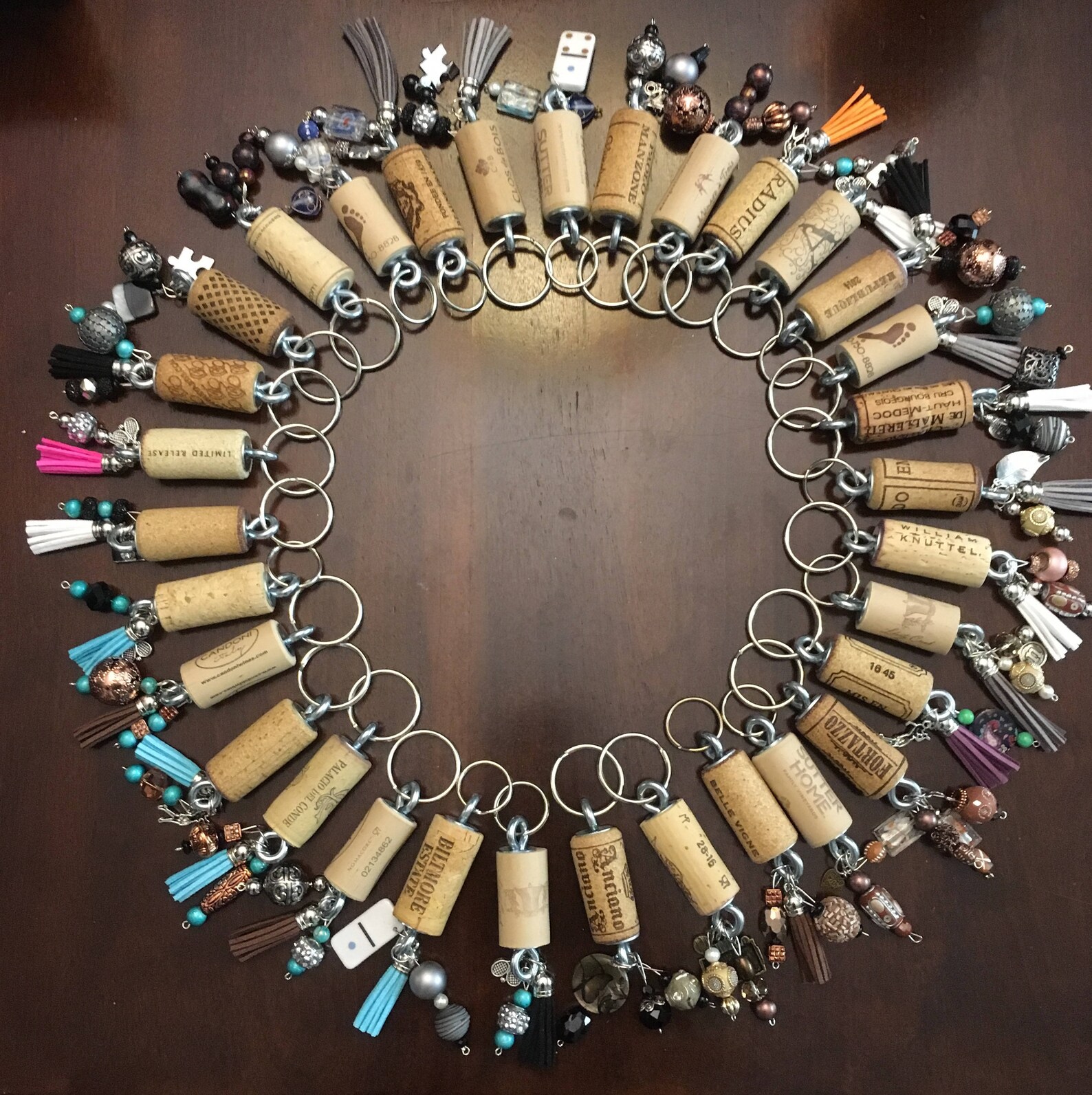 Winecorkkey Chainsfloatabletennisgolfsea Etsy