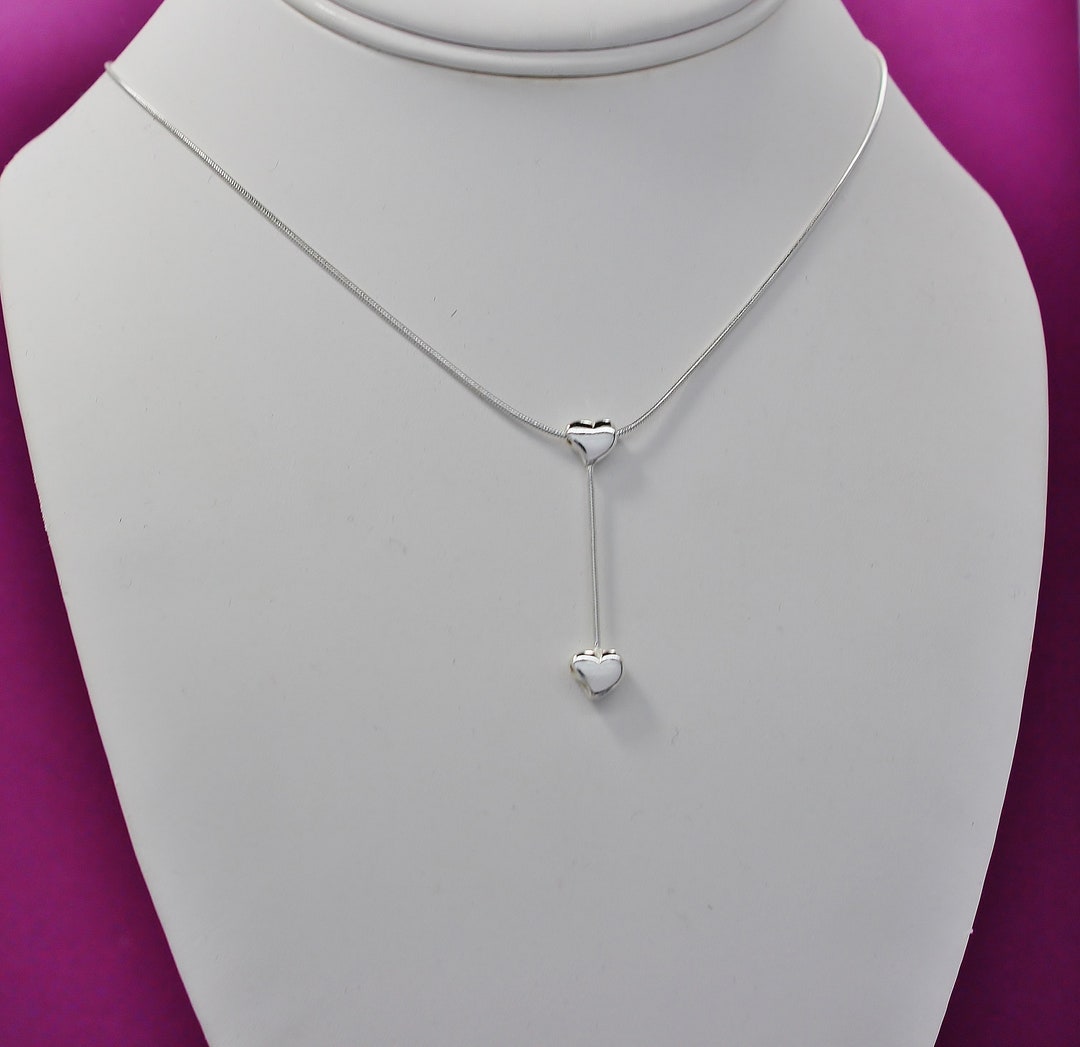 正規品・関税込み◆HEI◆heart Y drop necklace READY TO SHIP DIAMOND HEART Y DROP NECKLACE – SHAY JEWELRY