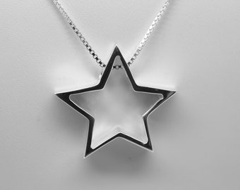 char　AMP JAPAN open star necklace AMP JAPAN Open Star Necklace