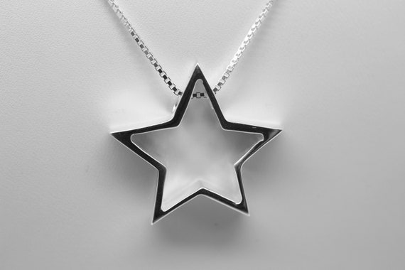 ☆TATIANA☆ Silver 925 Star Toggle 4mm Onyx Necklace NZ2105 MUSINSA | TATIANA (Silver 925) Star Toggle 6mm Onyx Necklace
