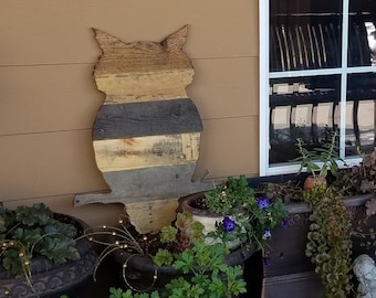 Owl Sign - Reclaimed Wood - Pallet Sign - Rustic Home Decor - Wall Art