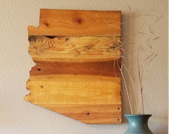 Arizona State Sign - Reclaimed Wood - Pallet Sign - Rustic Home Decor - Wall Art