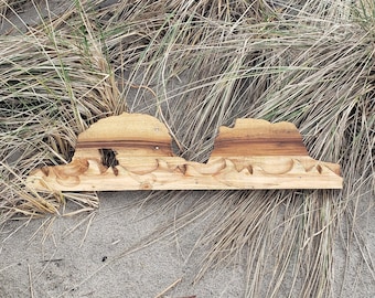 Twin Rocks, Oregon Sign - Reclaimed Wood - Pallet Sign - Rustic Home Decor - Wall Art
