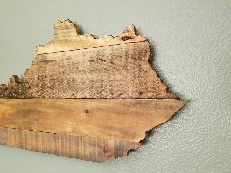 Kentucky State Sign Reclaimed Wood Pallet Sign Rustic Etsy