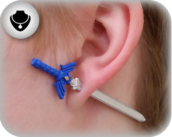 Earrings printed in 3d osmoze