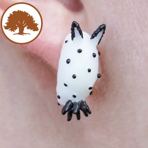 Sea Bunny Earrings | 3D Printed