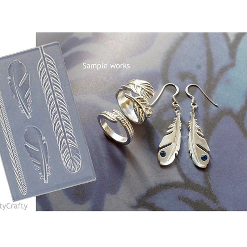 Silicone Mold Silver Ring Mold for Silver Clay Star Ring Etsy