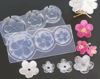 Plum Flower Silicone Mold, Clay Resin Craft, Made in Japan